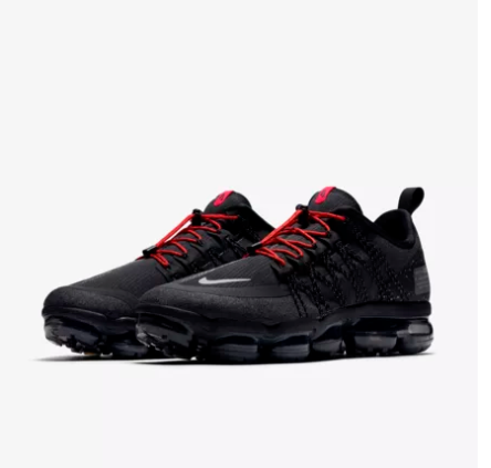 2019 Nike Air VaporMax Run UTLTY Black Red Shoes - Click Image to Close